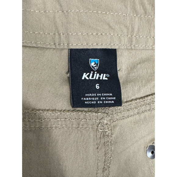 Women's Kuhl Shorts Size 6 Khaki - Picture 10 of 12